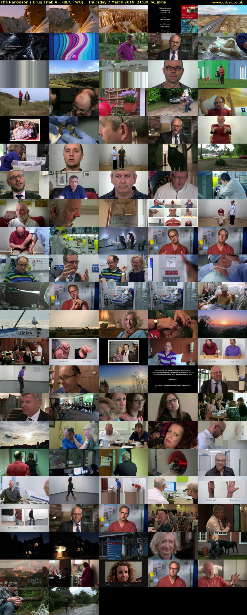 The Parkinsons Drug Trial: A... (BBC TWO) Thursday 7 March 2019 21:00 - 22:00