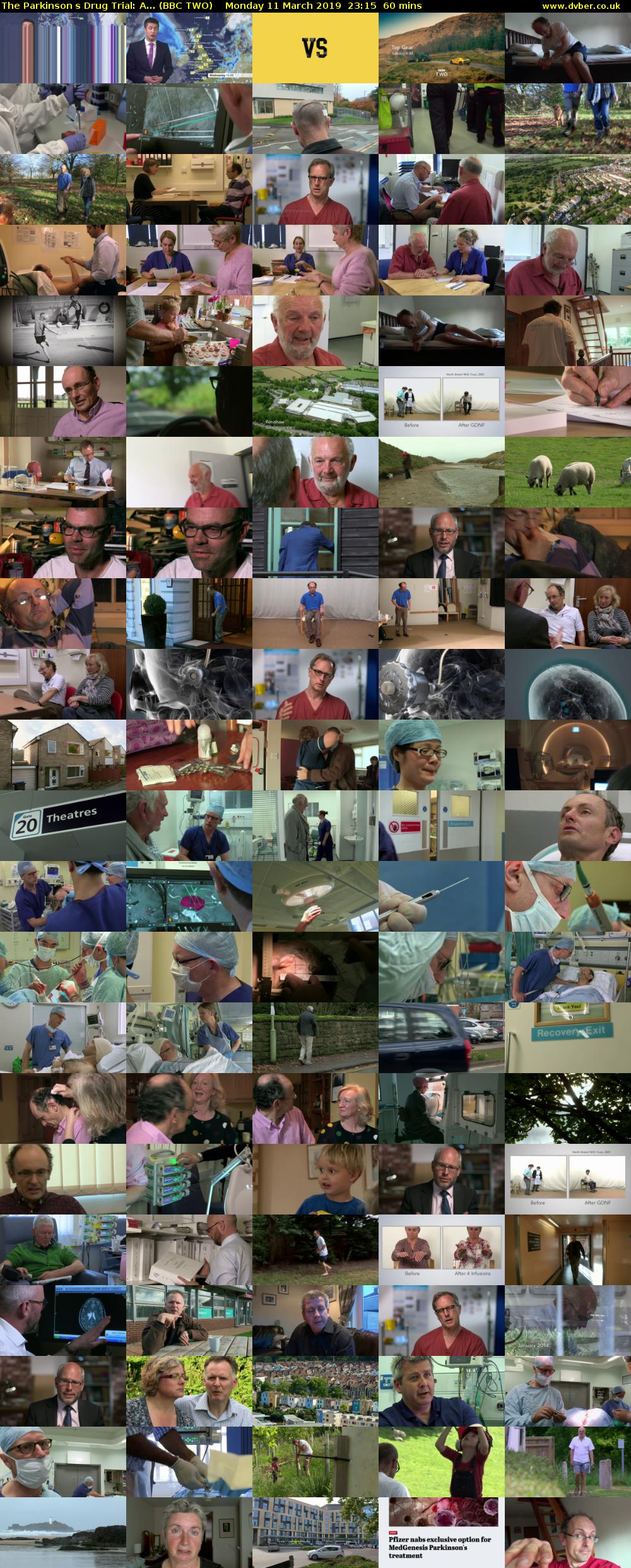 The Parkinsons Drug Trial: A... (BBC TWO) Monday 11 March 2019 23:15 - 00:15
