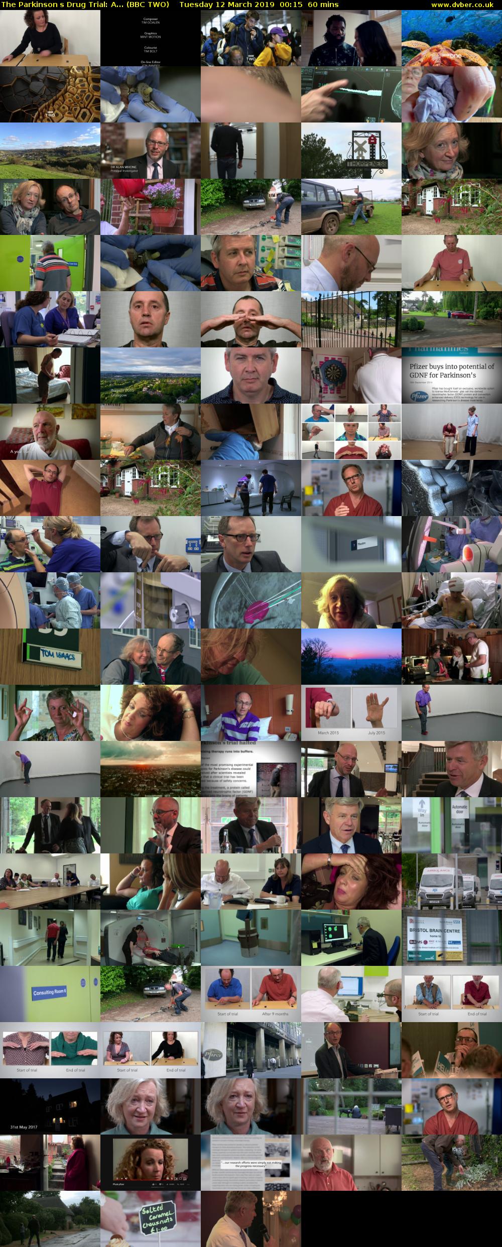 The Parkinsons Drug Trial: A... (BBC TWO) Tuesday 12 March 2019 00:15 - 01:15
