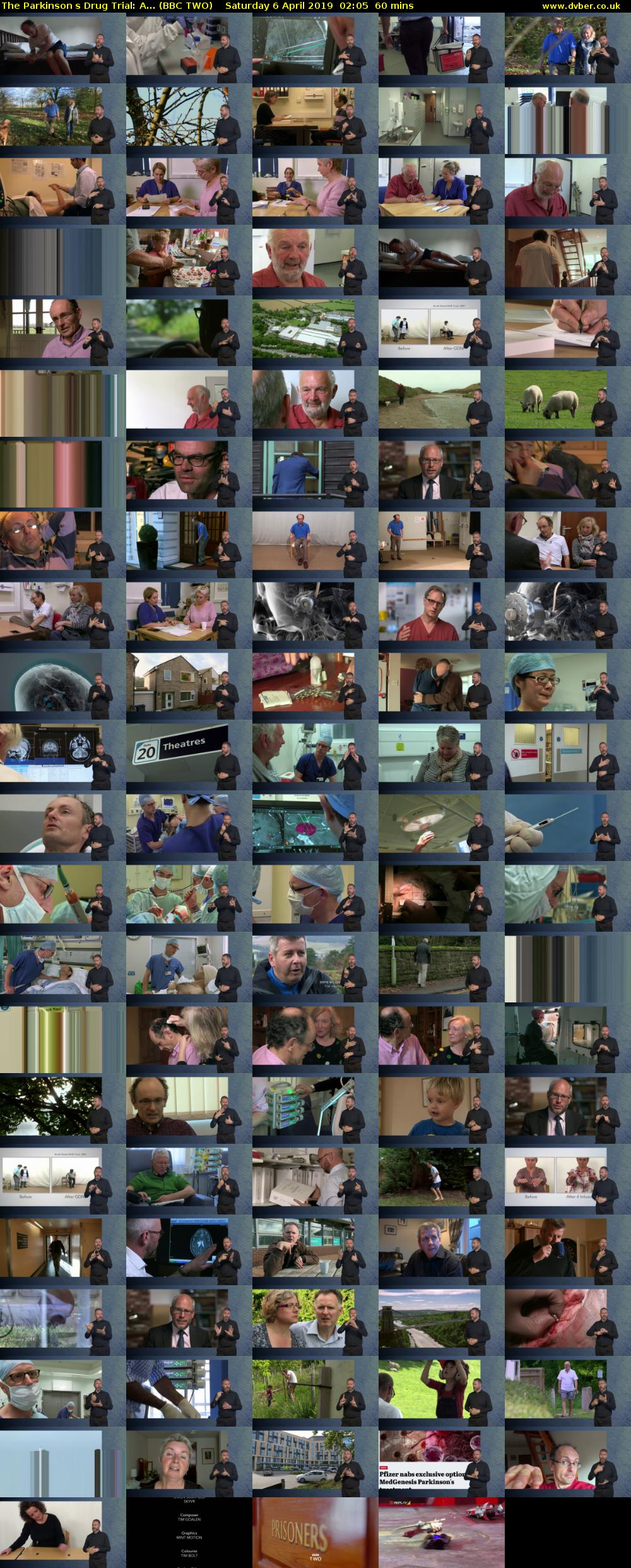 The Parkinsons Drug Trial: A... (BBC TWO) Saturday 6 April 2019 02:05 - 03:05
