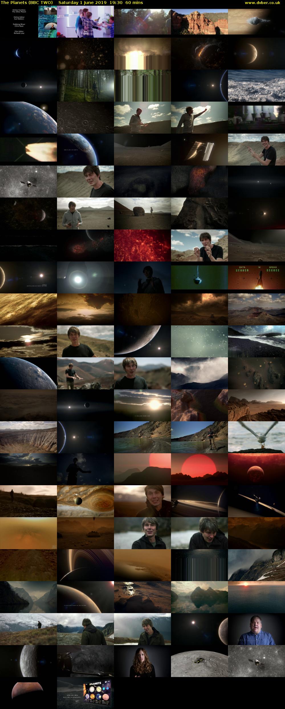 The Planets (BBC TWO) Saturday 1 June 2019 19:30 - 20:30