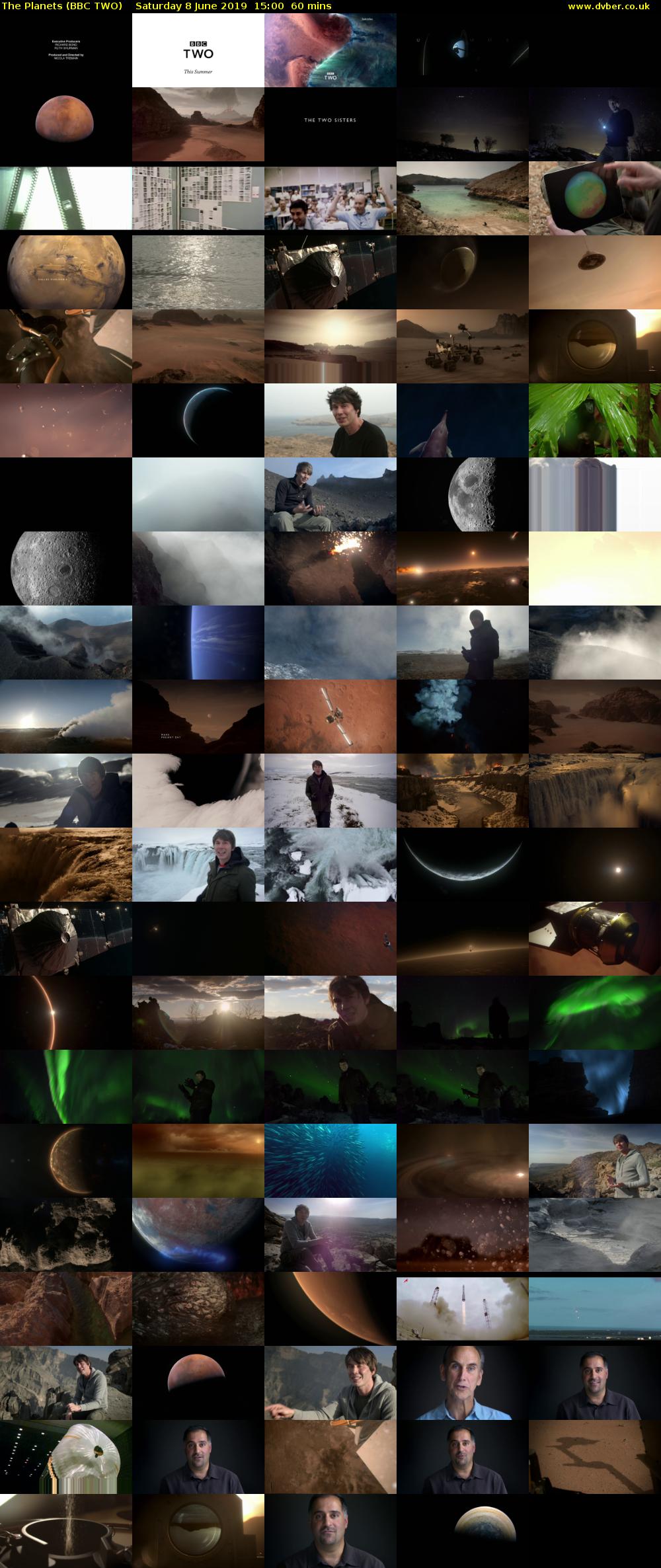 The Planets (BBC TWO) Saturday 8 June 2019 15:00 - 16:00