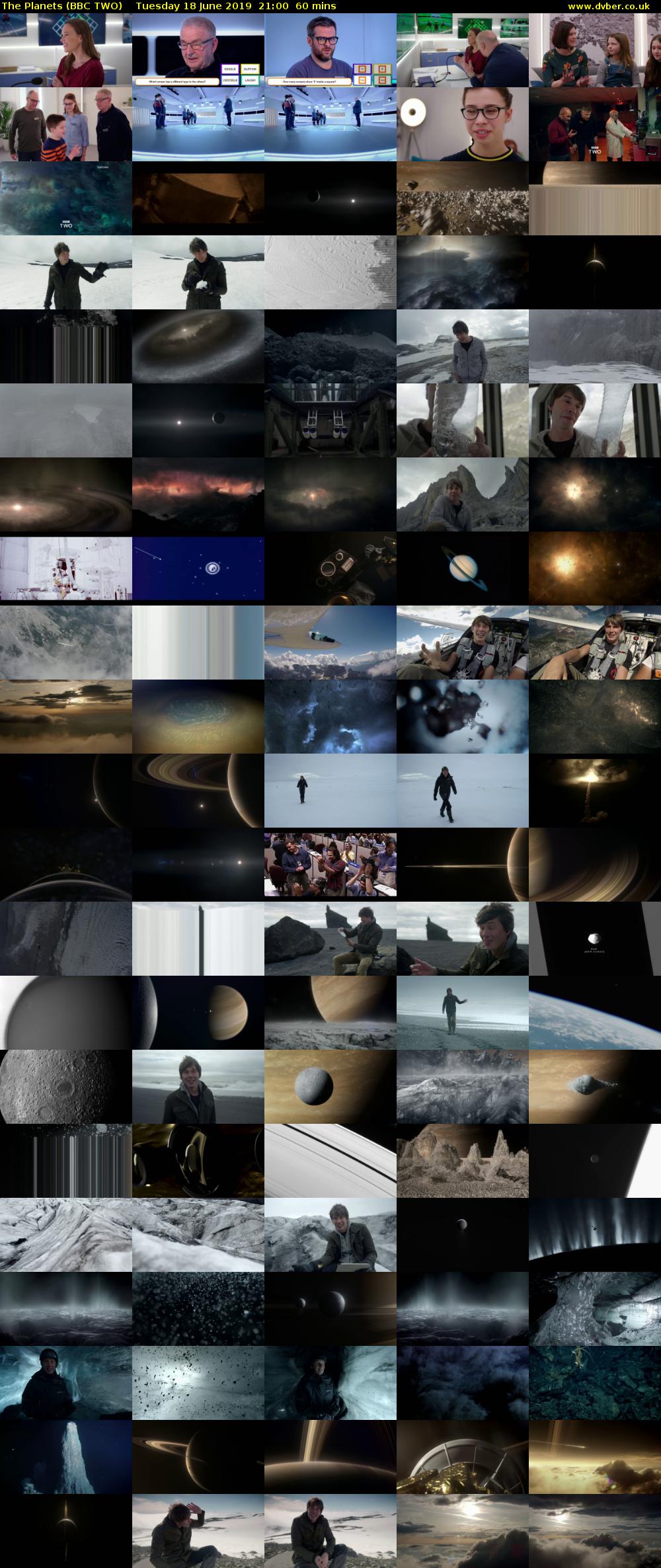 The Planets (BBC TWO) Tuesday 18 June 2019 21:00 - 22:00