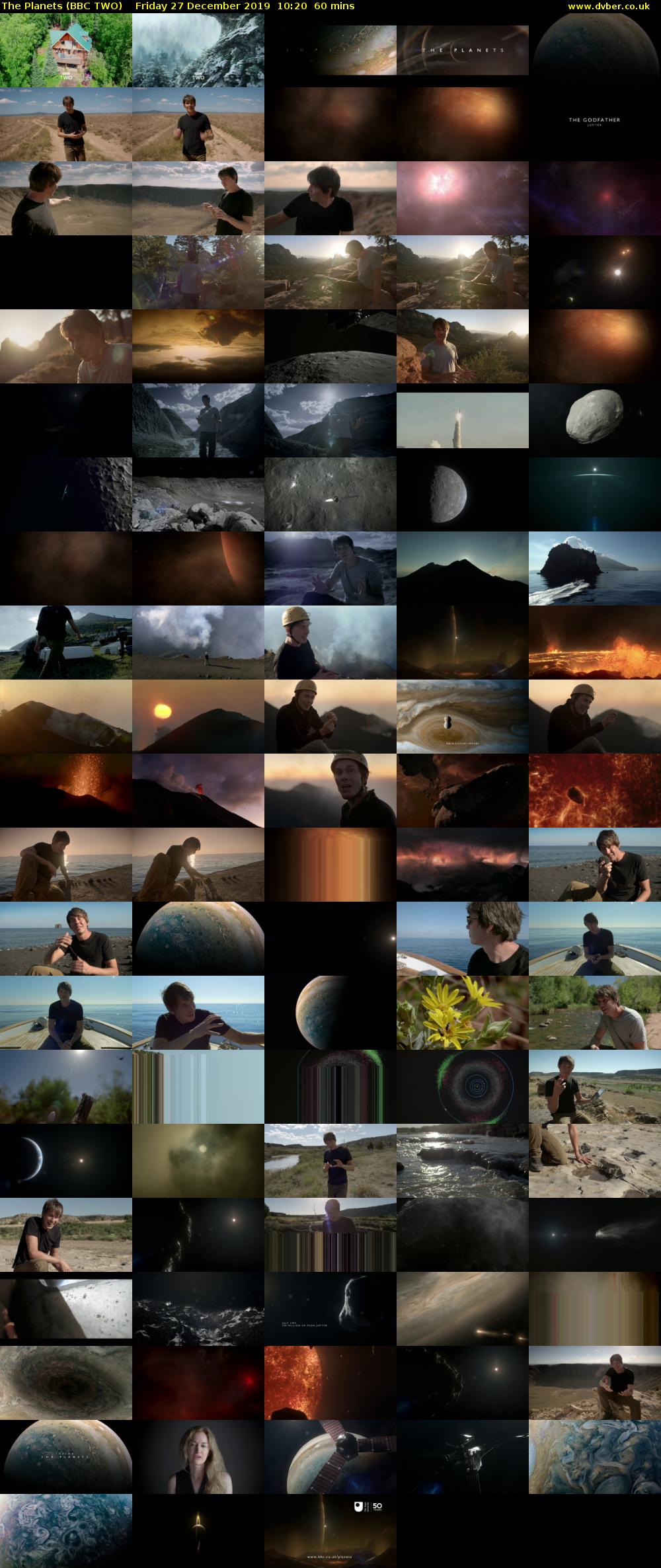 The Planets (BBC TWO) Friday 27 December 2019 10:20 - 11:20