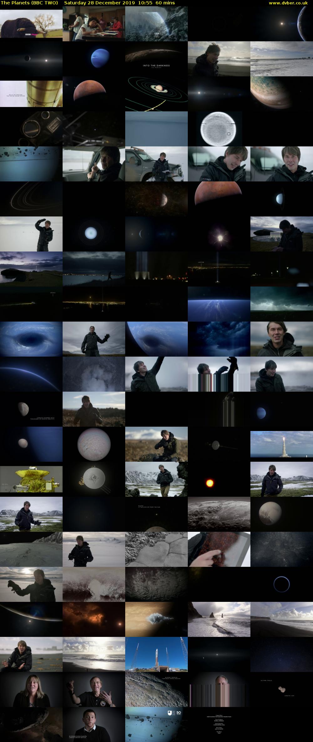 The Planets (BBC TWO) Saturday 28 December 2019 10:55 - 11:55