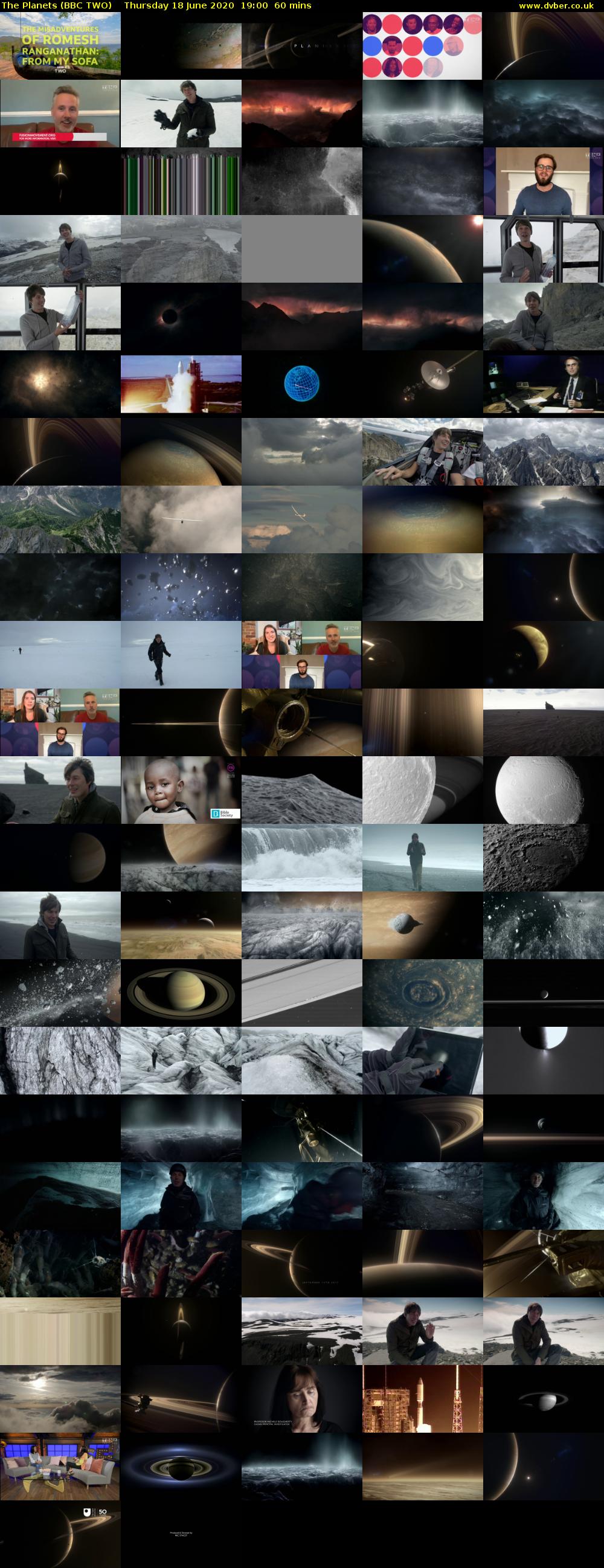 The Planets (BBC TWO) Thursday 18 June 2020 19:00 - 20:00