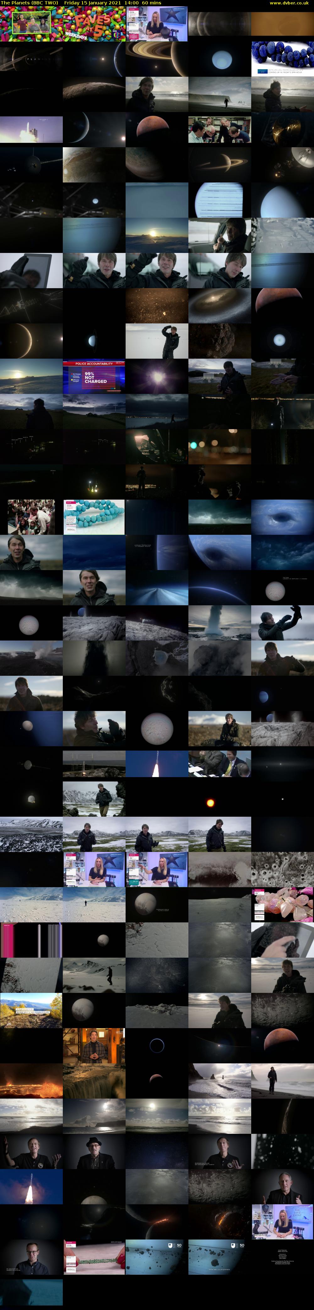 The Planets (BBC TWO) Friday 15 January 2021 14:00 - 15:00