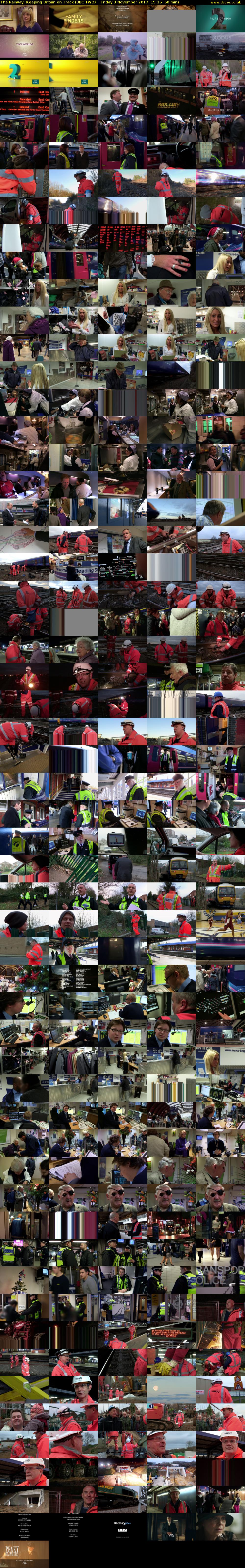 The Railway: Keeping Britain on Track (BBC TWO) Friday 3 November 2017 15:15 - 16:15