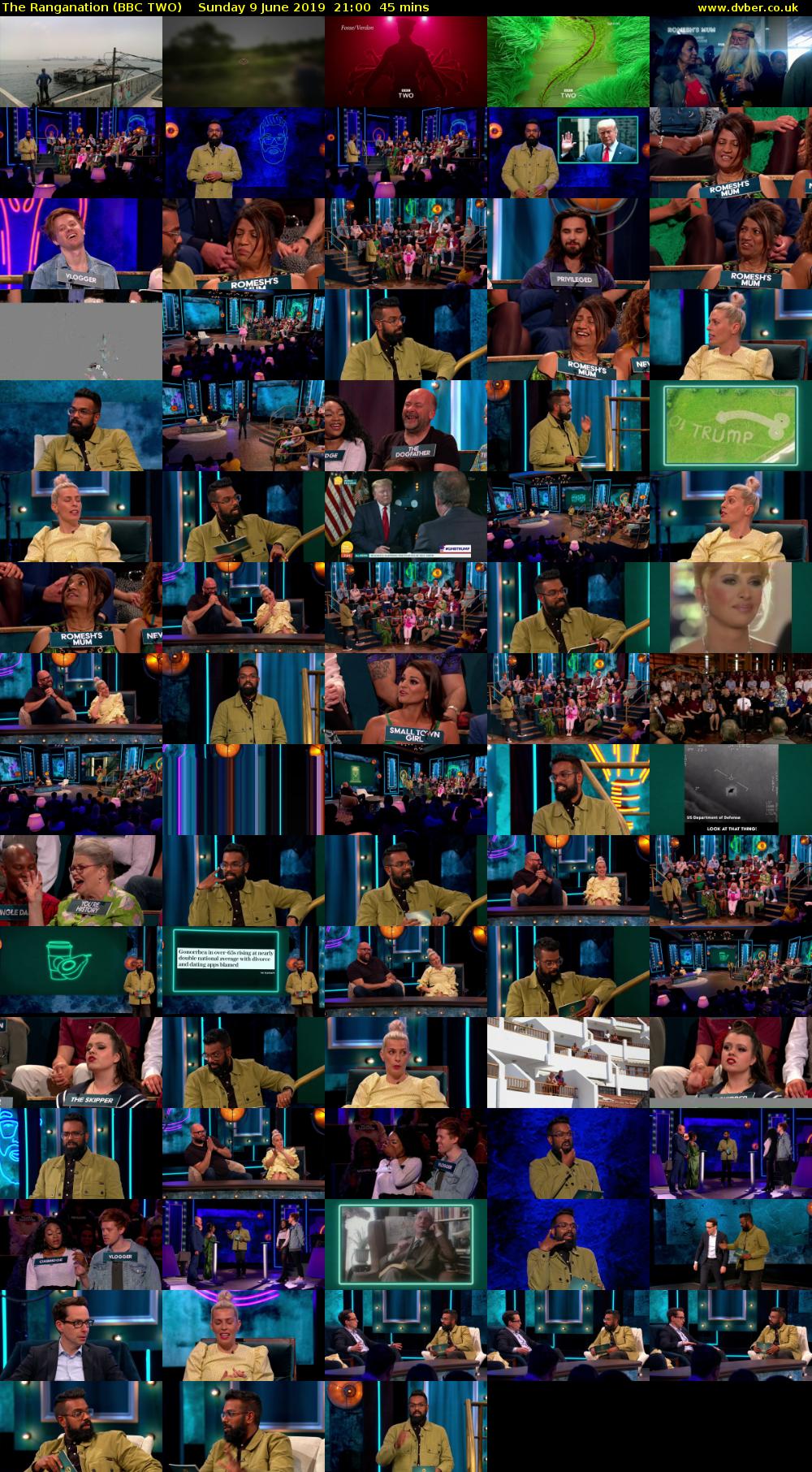 The Ranganation (BBC TWO) Sunday 9 June 2019 21:00 - 21:45