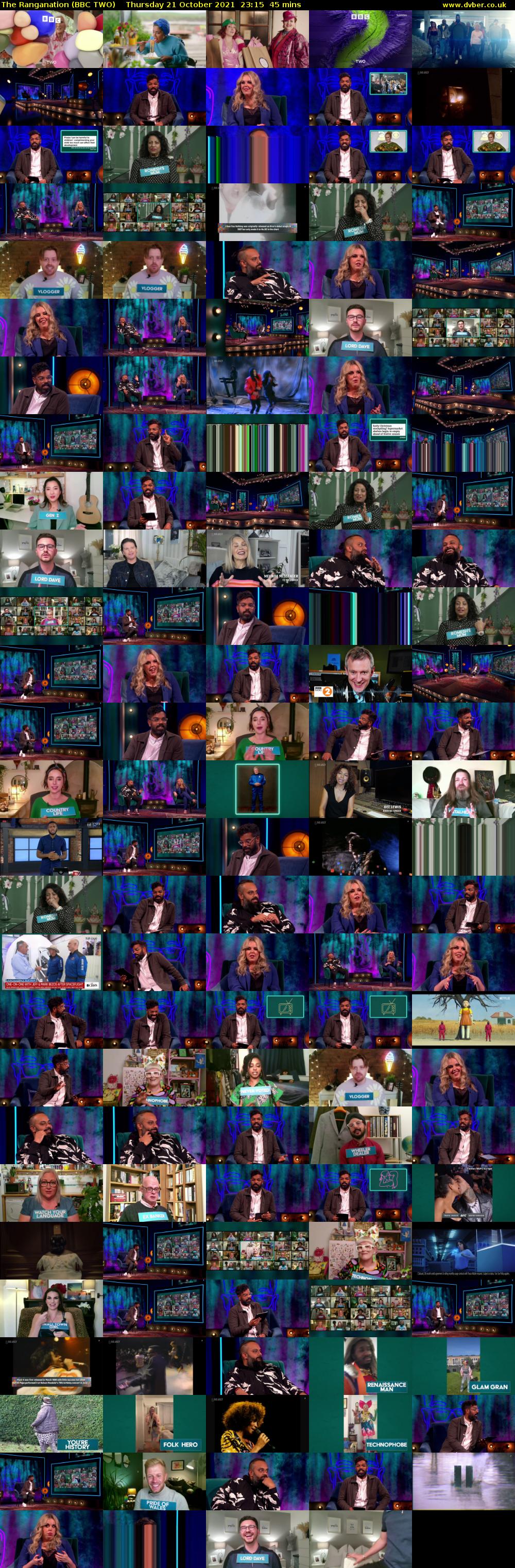 The Ranganation (BBC TWO) Thursday 21 October 2021 23:15 - 00:00