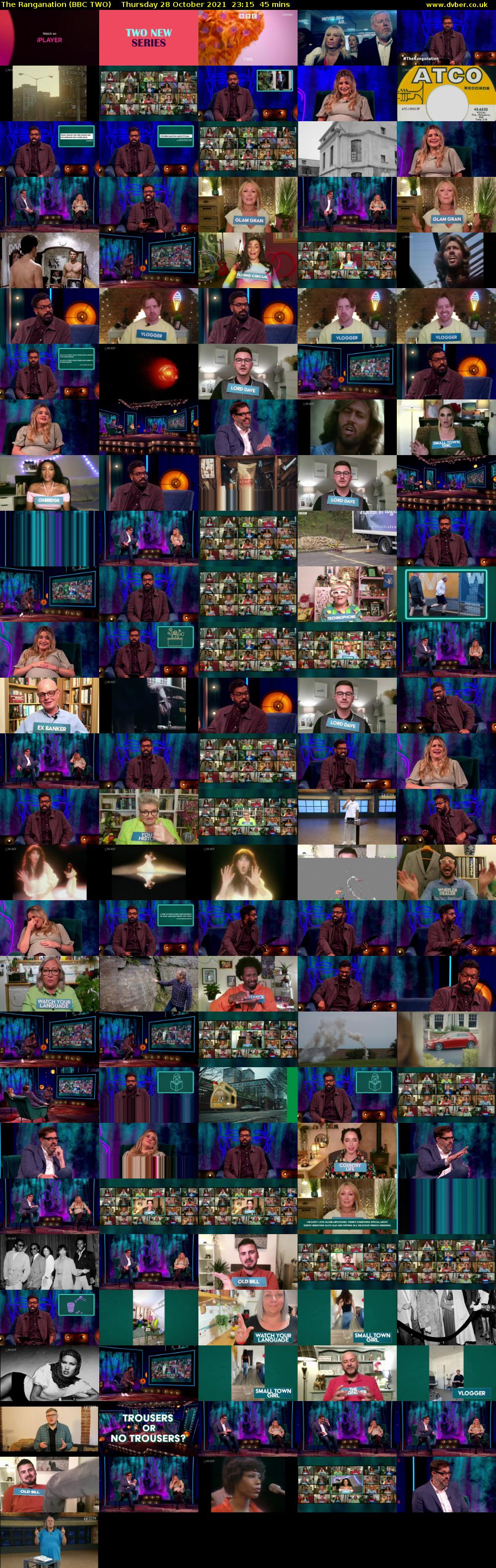 The Ranganation (BBC TWO) Thursday 28 October 2021 23:15 - 00:00