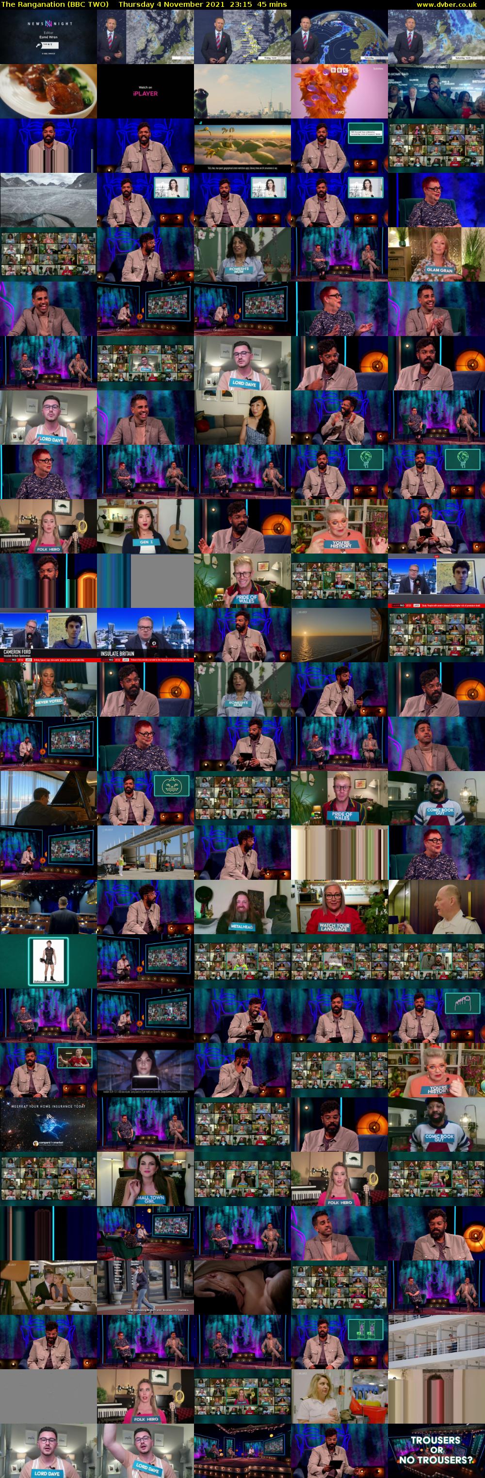 The Ranganation (BBC TWO) Thursday 4 November 2021 23:15 - 00:00
