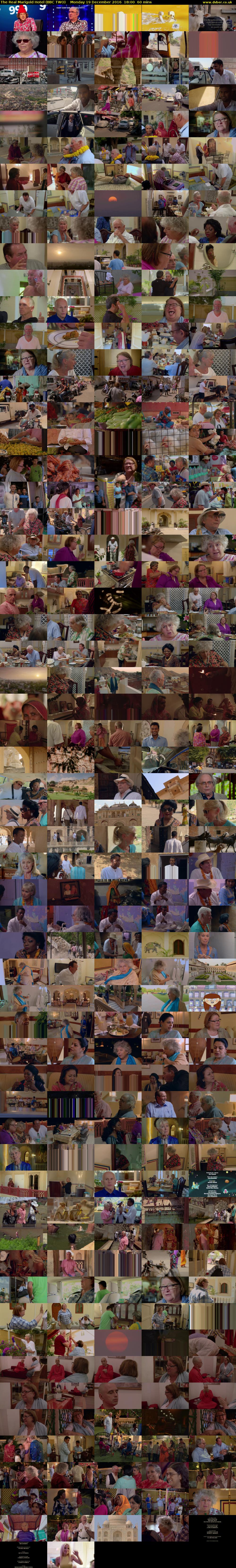 The Real Marigold Hotel (BBC TWO) Monday 19 December 2016 18:00 - 19:00