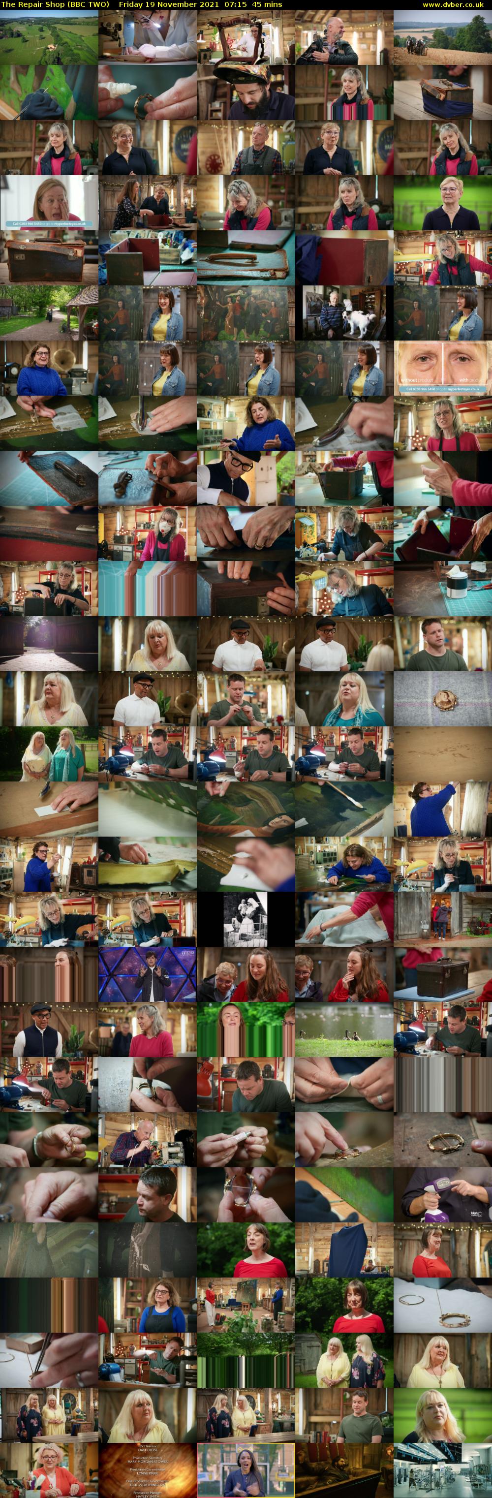 The Repair Shop (BBC TWO) Friday 19 November 2021 07:15 - 08:00
