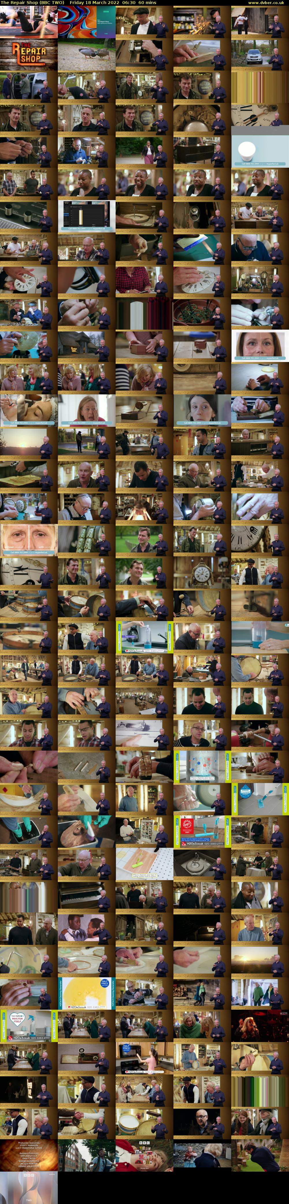 The Repair Shop (BBC TWO) Friday 18 March 2022 06:30 - 07:30