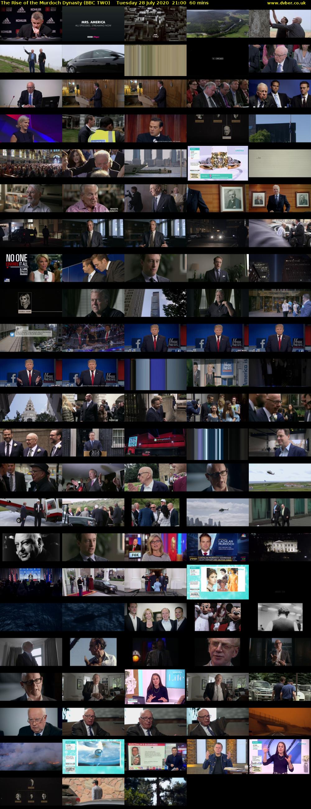 The Rise of the Murdoch Dynasty (BBC TWO) Tuesday 28 July 2020 21:00 - 22:00