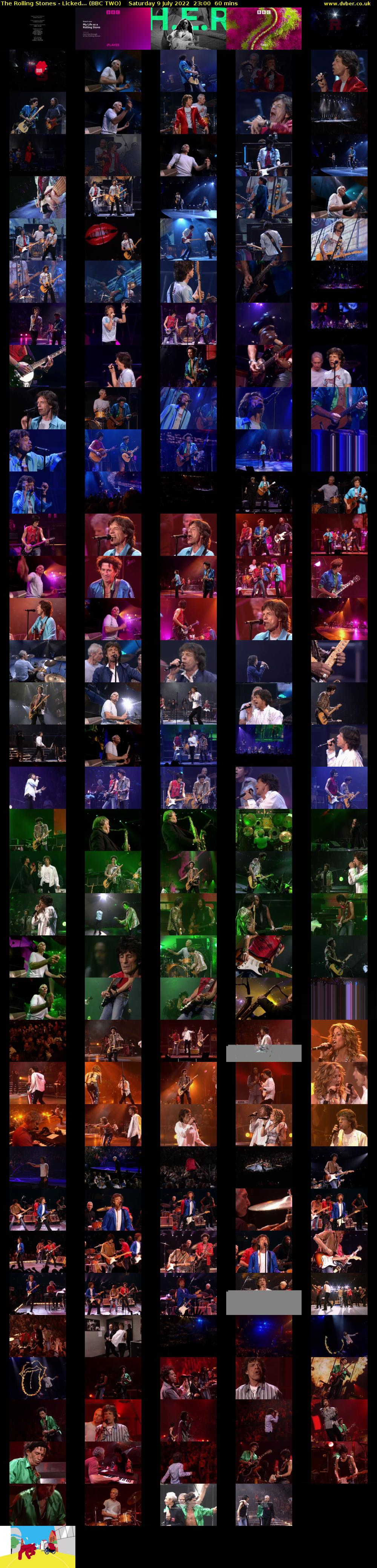 The Rolling Stones - Licked... (BBC TWO) Saturday 9 July 2022 23:00 - 00:00