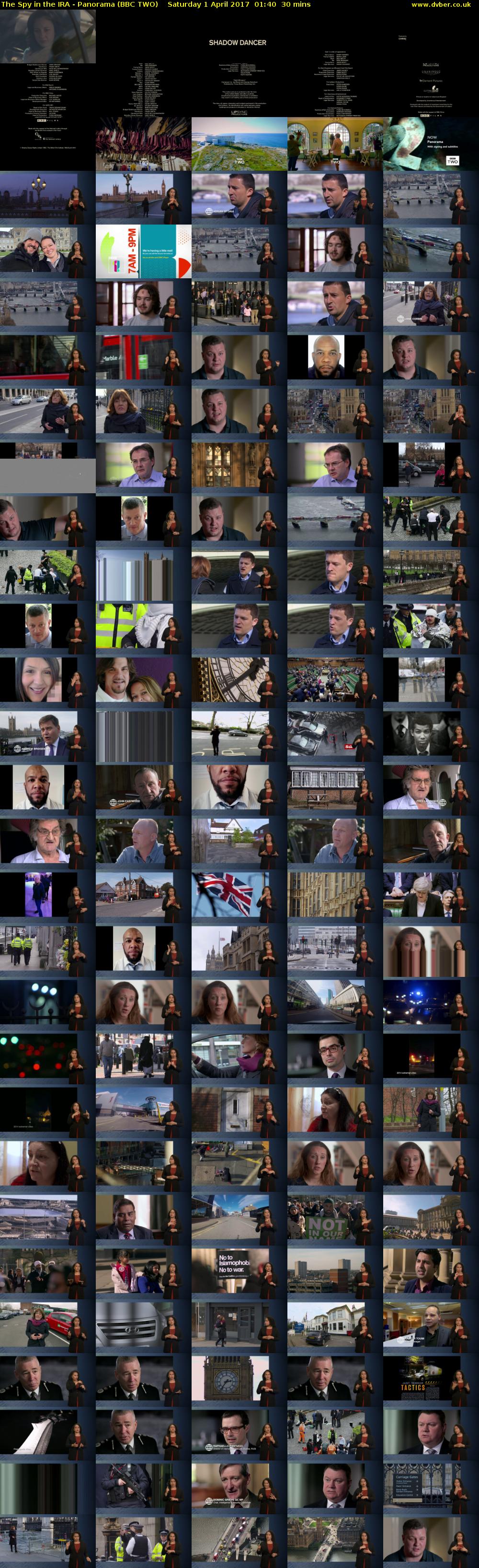 The Spy in the IRA - Panorama (BBC TWO) Saturday 1 April 2017 01:40 - 02:10