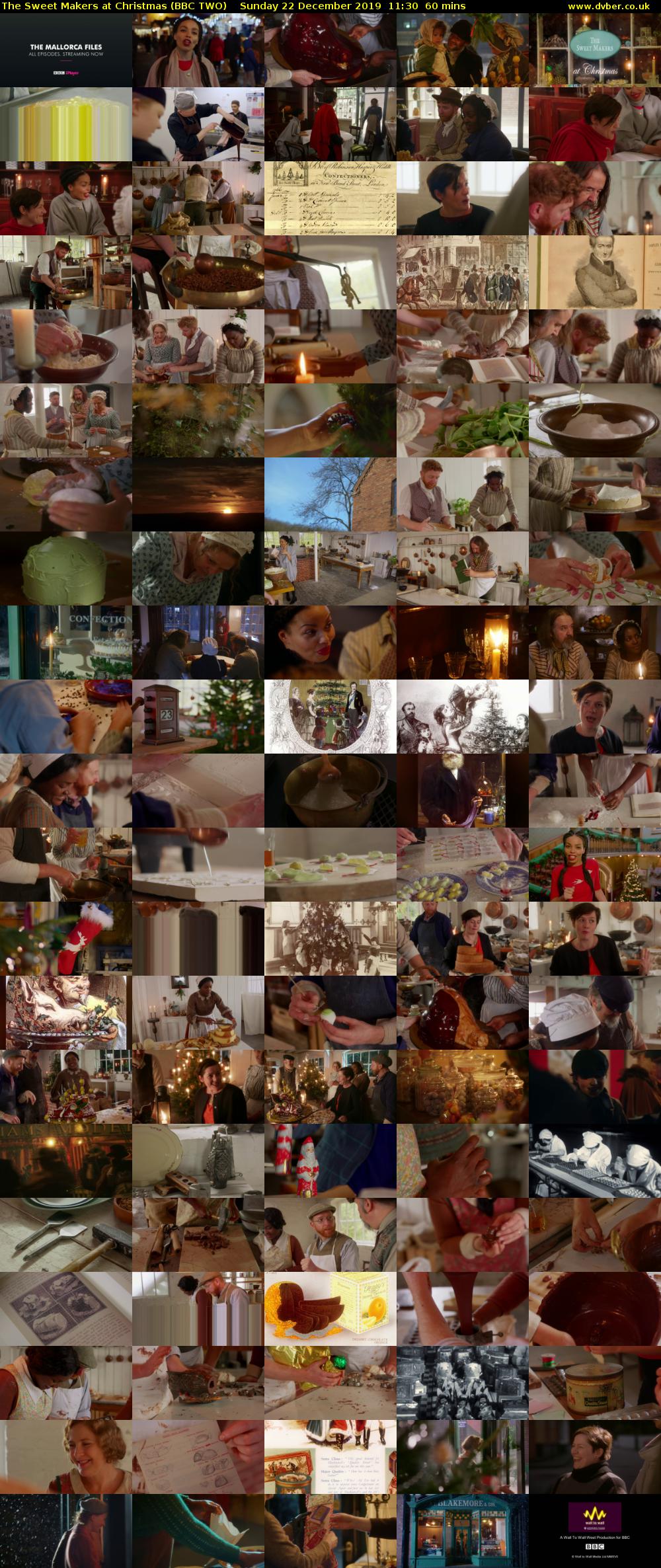 The Sweet Makers at Christmas (BBC TWO) Sunday 22 December 2019 11:30 - 12:30