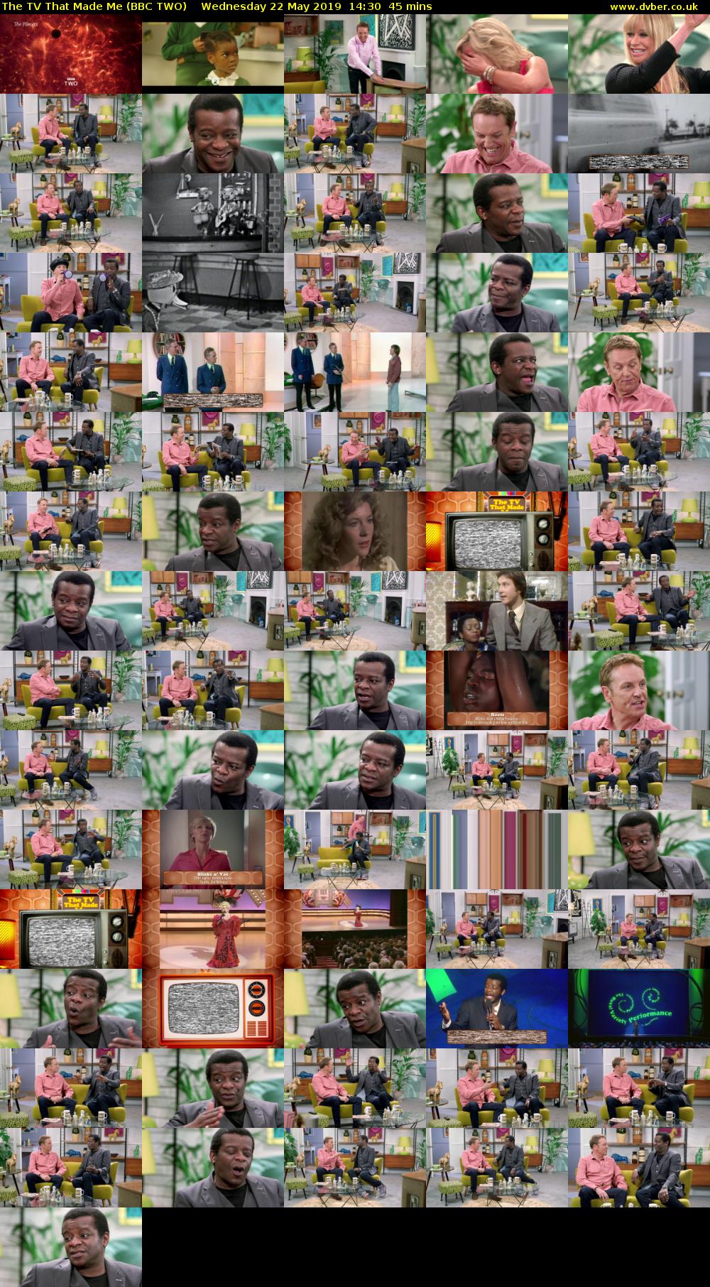 The TV That Made Me (BBC TWO) Wednesday 22 May 2019 14:30 - 15:15