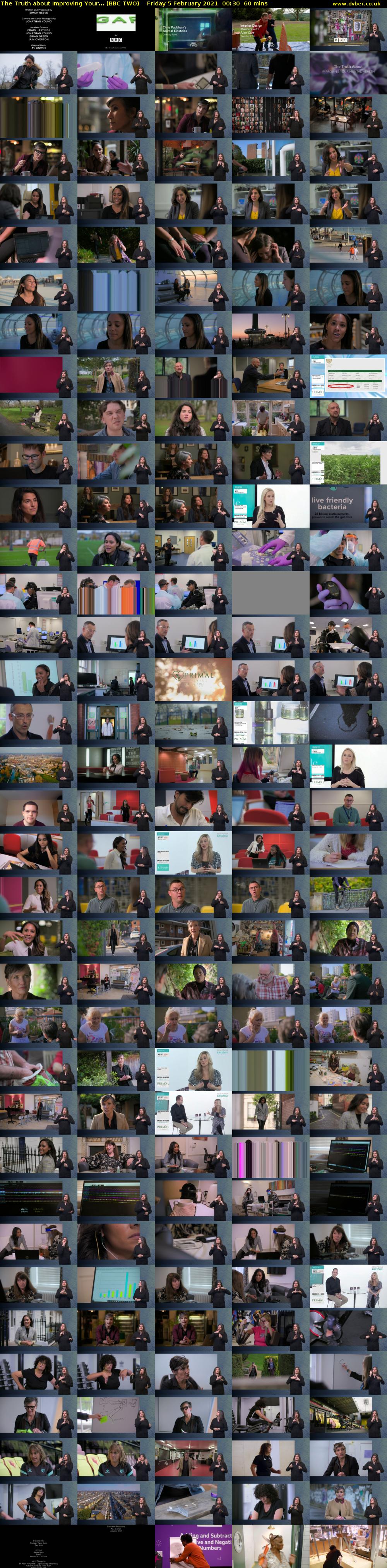 The Truth about Improving Your... (BBC TWO) Friday 5 February 2021 00:30 - 01:30