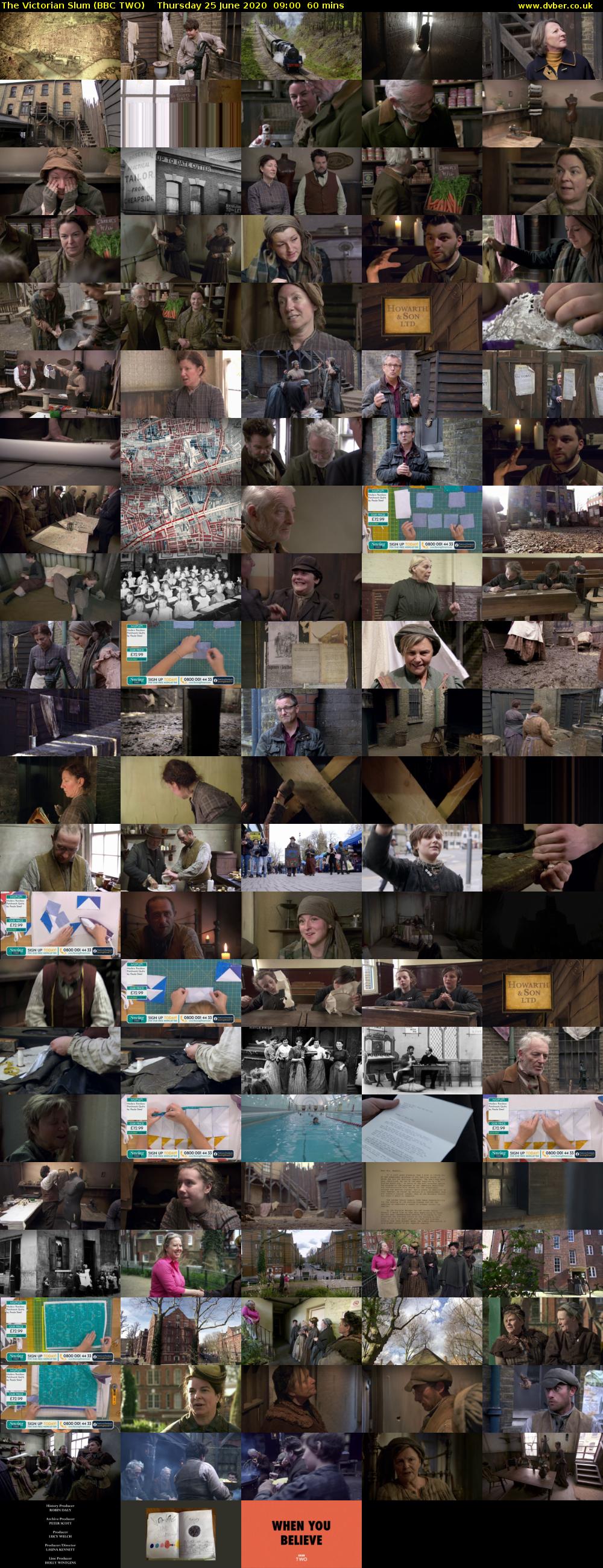 The Victorian Slum (BBC TWO) Thursday 25 June 2020 09:00 - 10:00