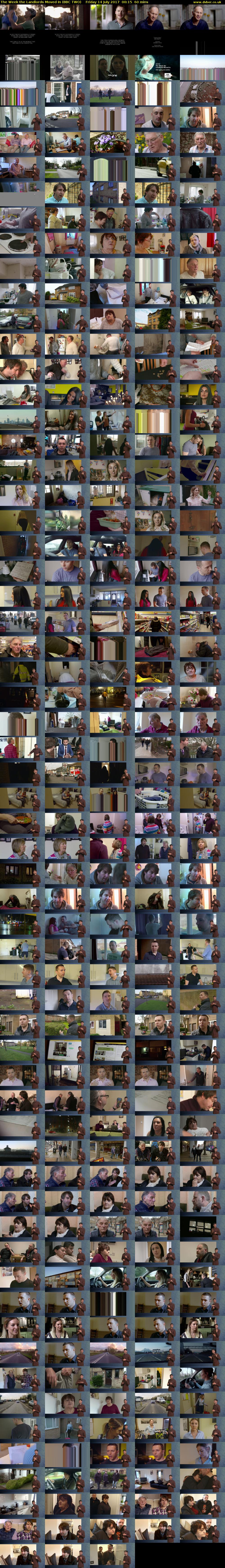 The Week the Landlords Moved In (BBC TWO) Friday 14 July 2017 00:15 - 01:15