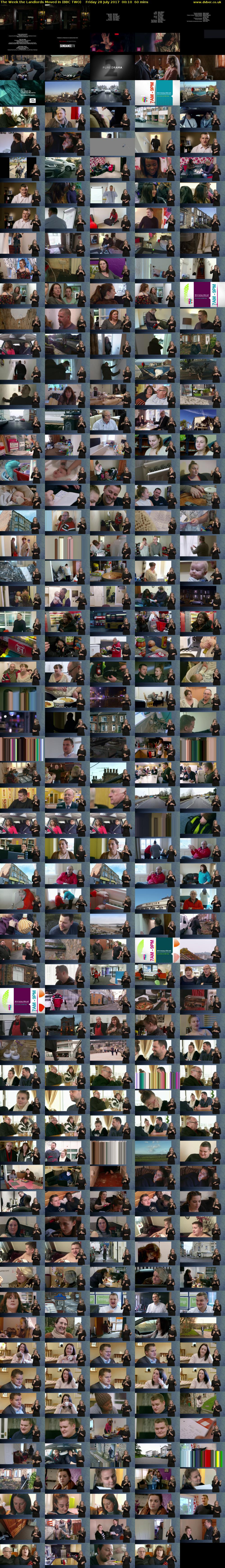 The Week the Landlords Moved In (BBC TWO) Friday 28 July 2017 00:10 - 01:10