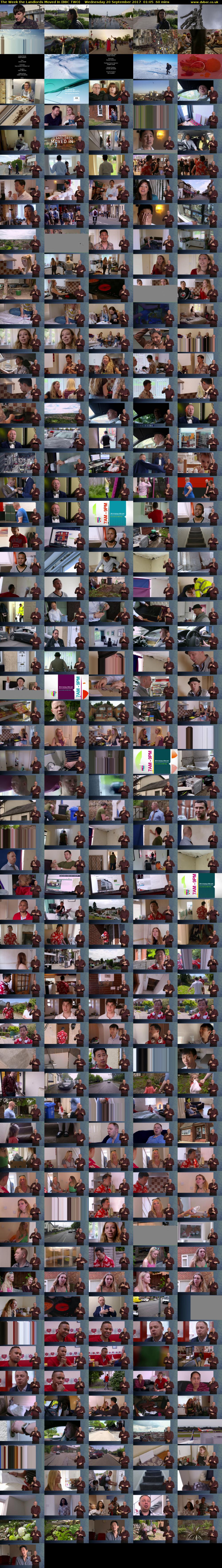 The Week the Landlords Moved In (BBC TWO) Wednesday 20 September 2017 01:05 - 02:05