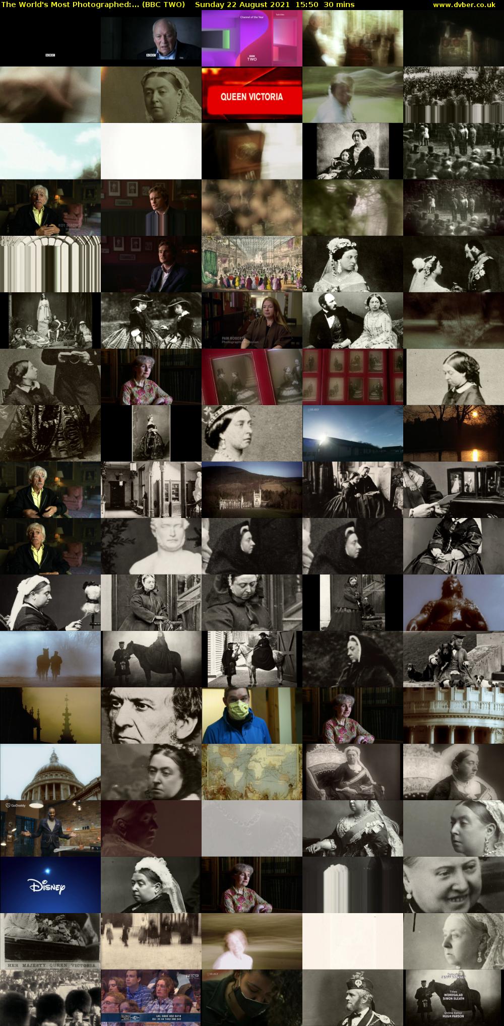 The World's Most Photographed:... (BBC TWO) Sunday 22 August 2021 15:50 - 16:20