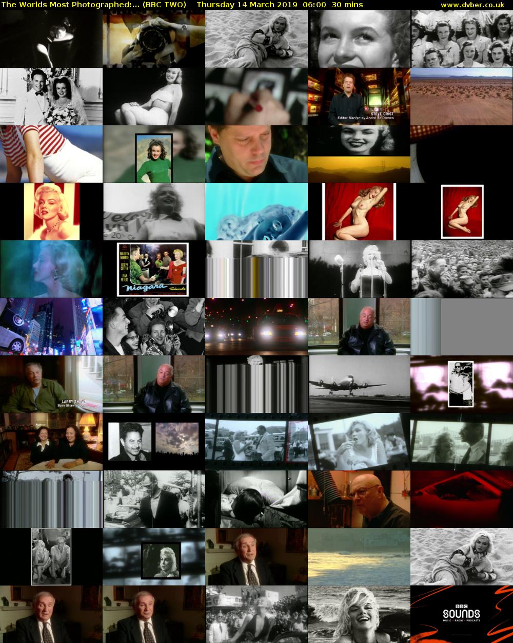 The Worlds Most Photographed:... (BBC TWO) Thursday 14 March 2019 06:00 - 06:30