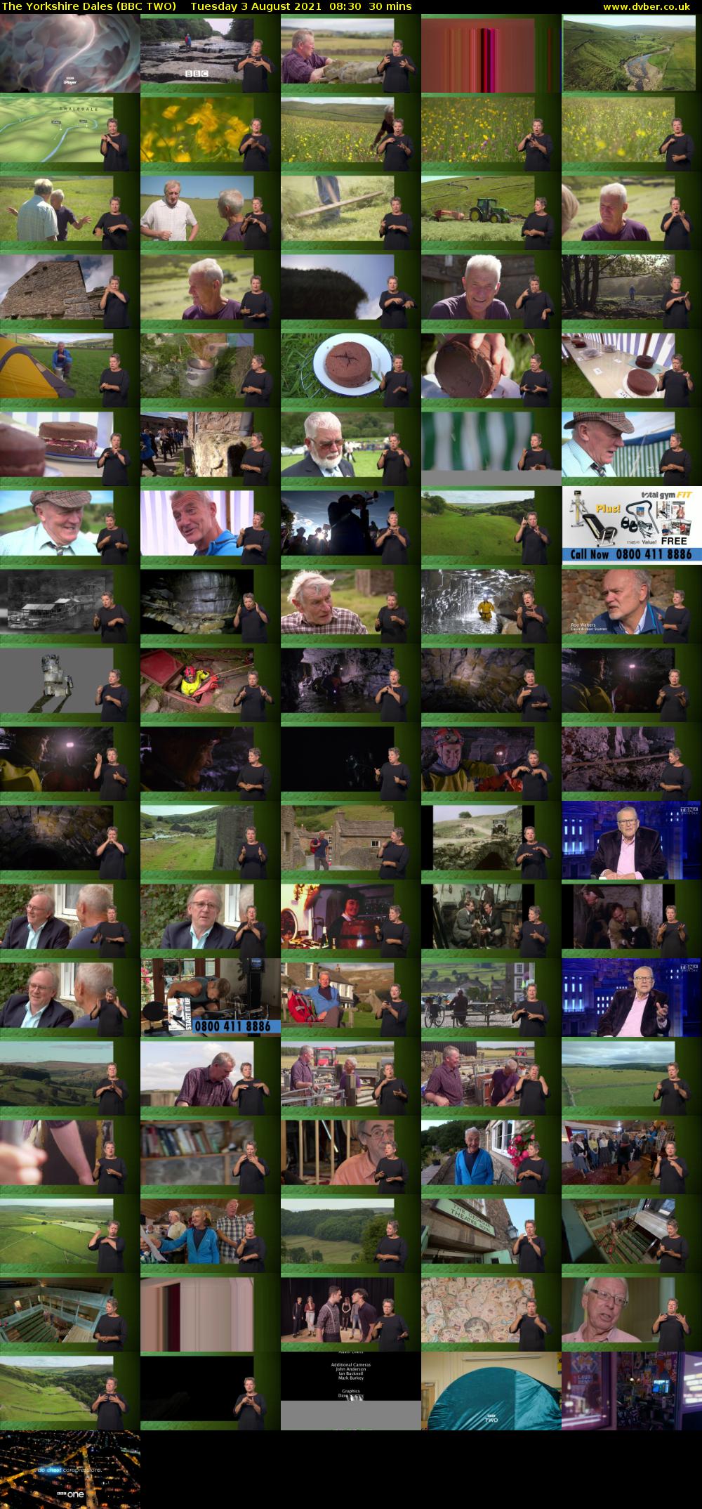 The Yorkshire Dales (BBC TWO) Tuesday 3 August 2021 08:30 - 09:00