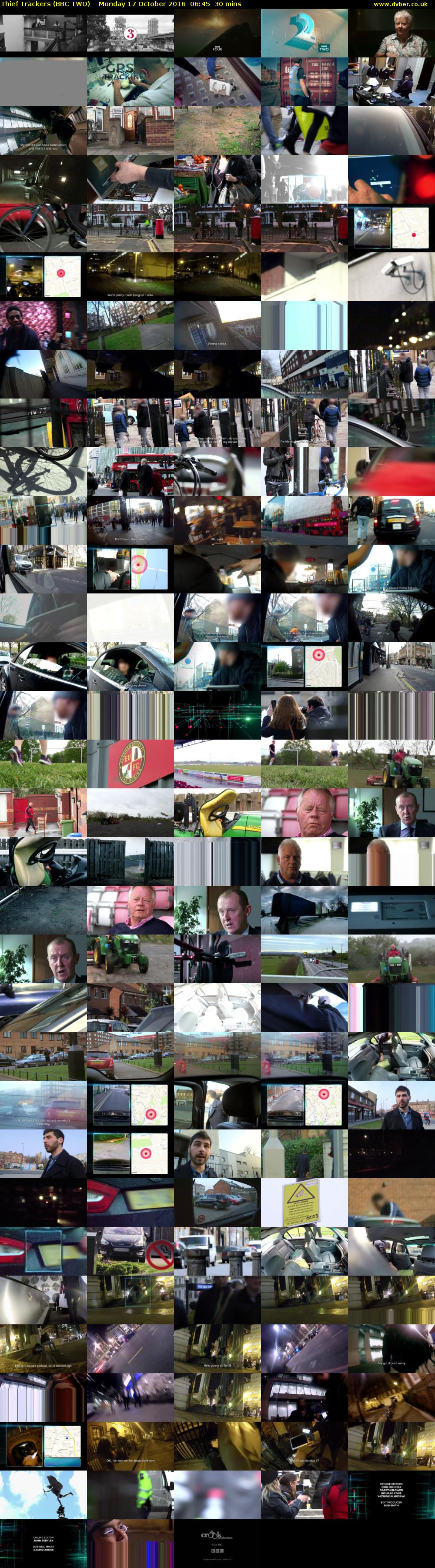 Thief Trackers (BBC TWO) Monday 17 October 2016 06:45 - 07:15