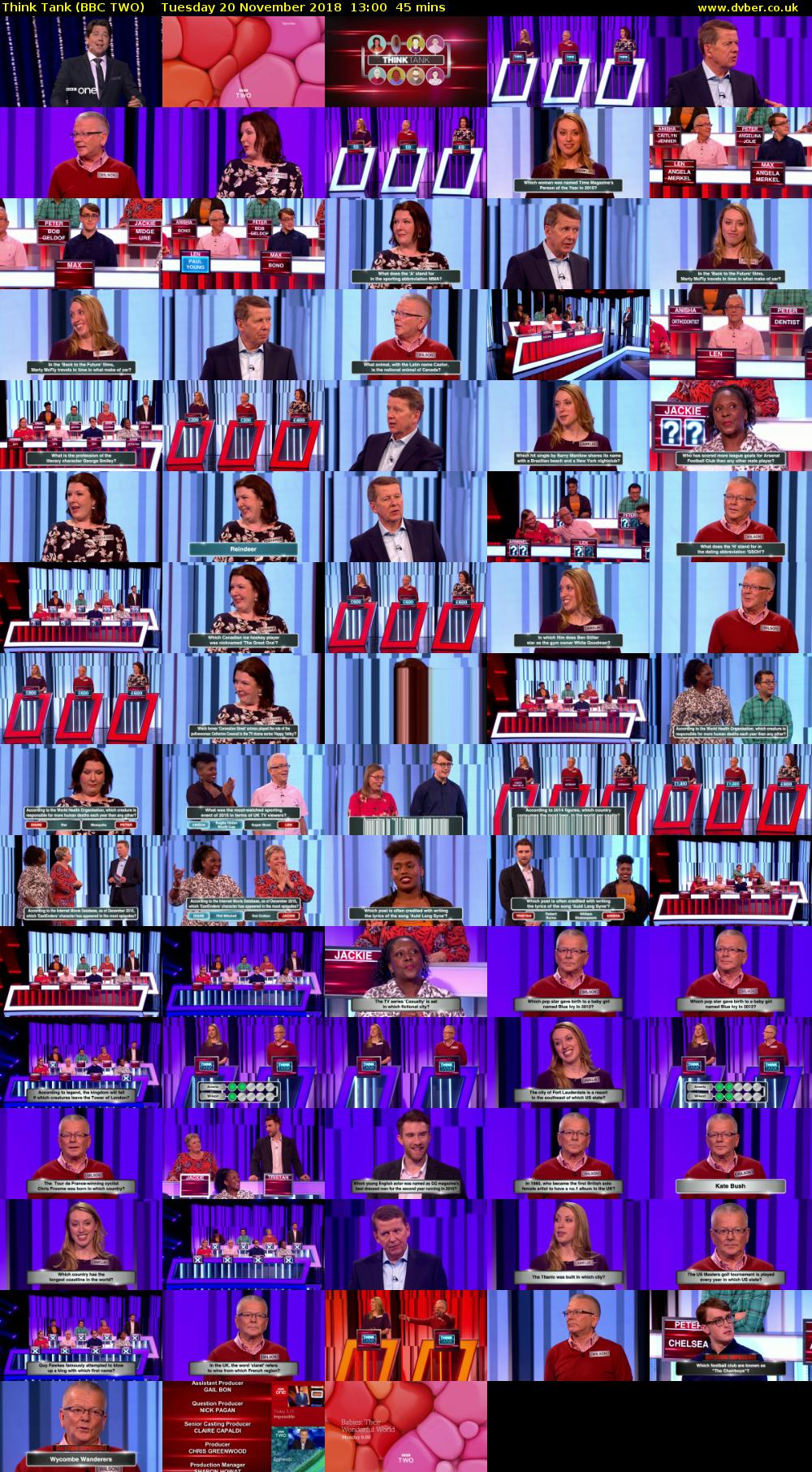 Think Tank (BBC TWO) Tuesday 20 November 2018 13:00 - 13:45