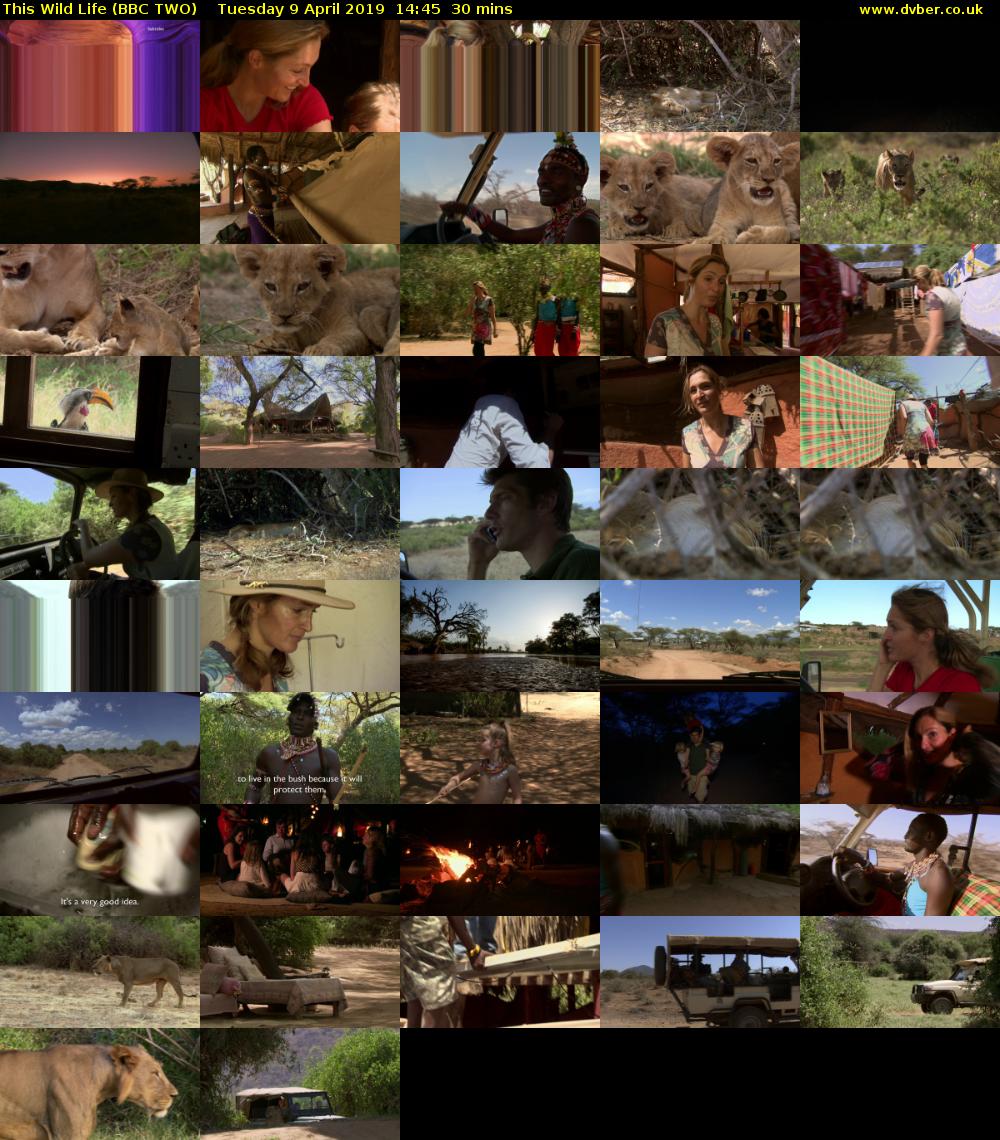 This Wild Life (BBC TWO) Tuesday 9 April 2019 14:45 - 15:15