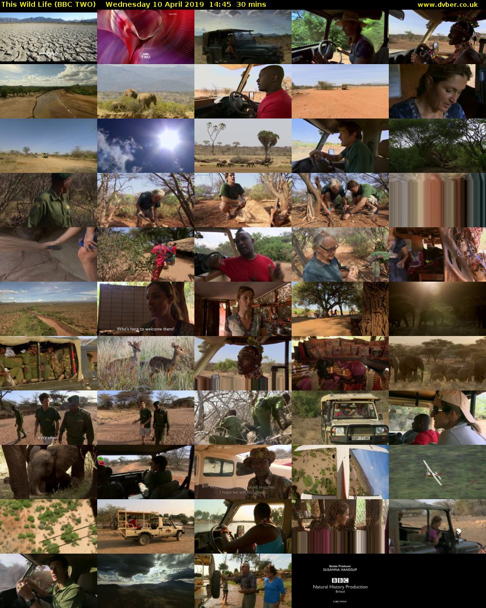 This Wild Life (BBC TWO) Wednesday 10 April 2019 14:45 - 15:15