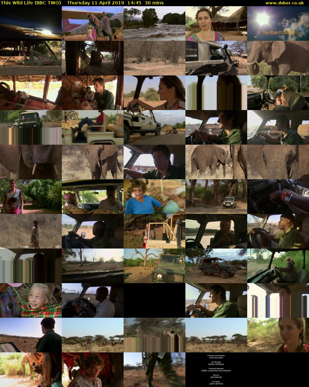 This Wild Life (BBC TWO) Thursday 11 April 2019 14:45 - 15:15