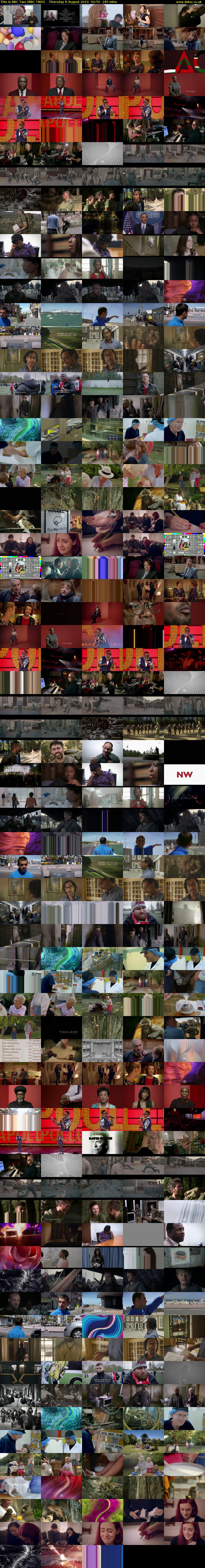 This is BBC Two (BBC TWO) Thursday 8 August 2019 02:55 - 06:00