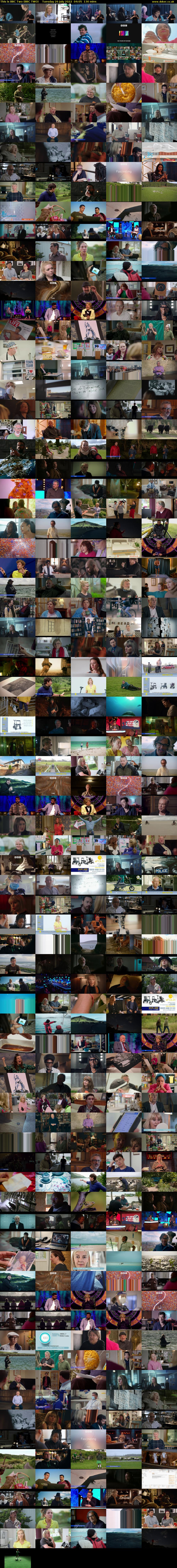 This is BBC Two (BBC TWO) Tuesday 26 July 2022 04:05 - 06:15