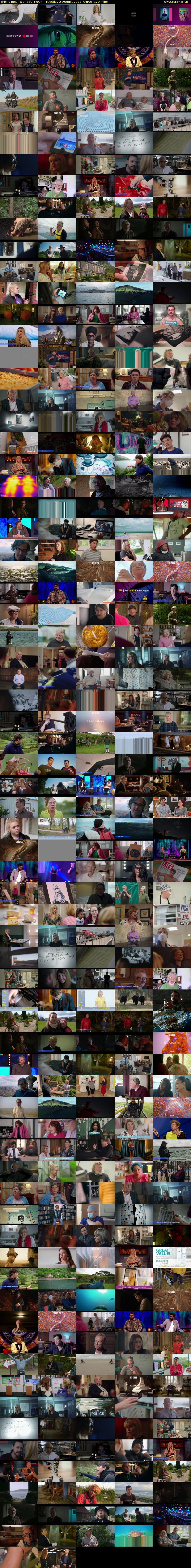 This is BBC Two (BBC TWO) Tuesday 2 August 2022 04:05 - 06:05