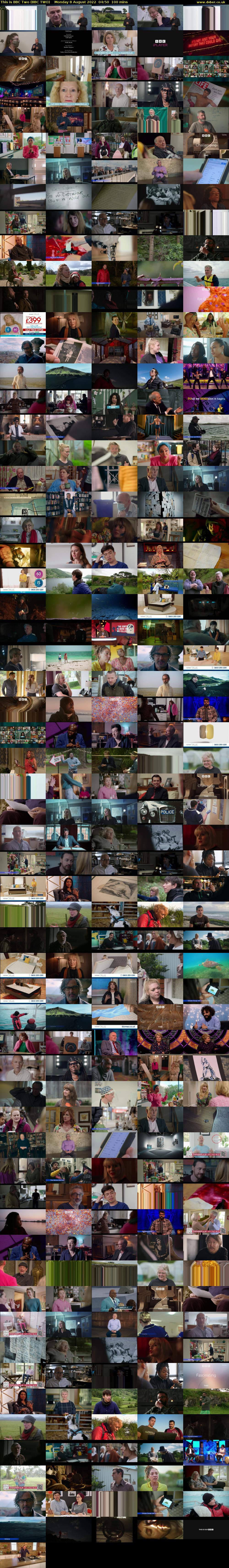 This is BBC Two (BBC TWO) Monday 8 August 2022 04:50 - 06:30