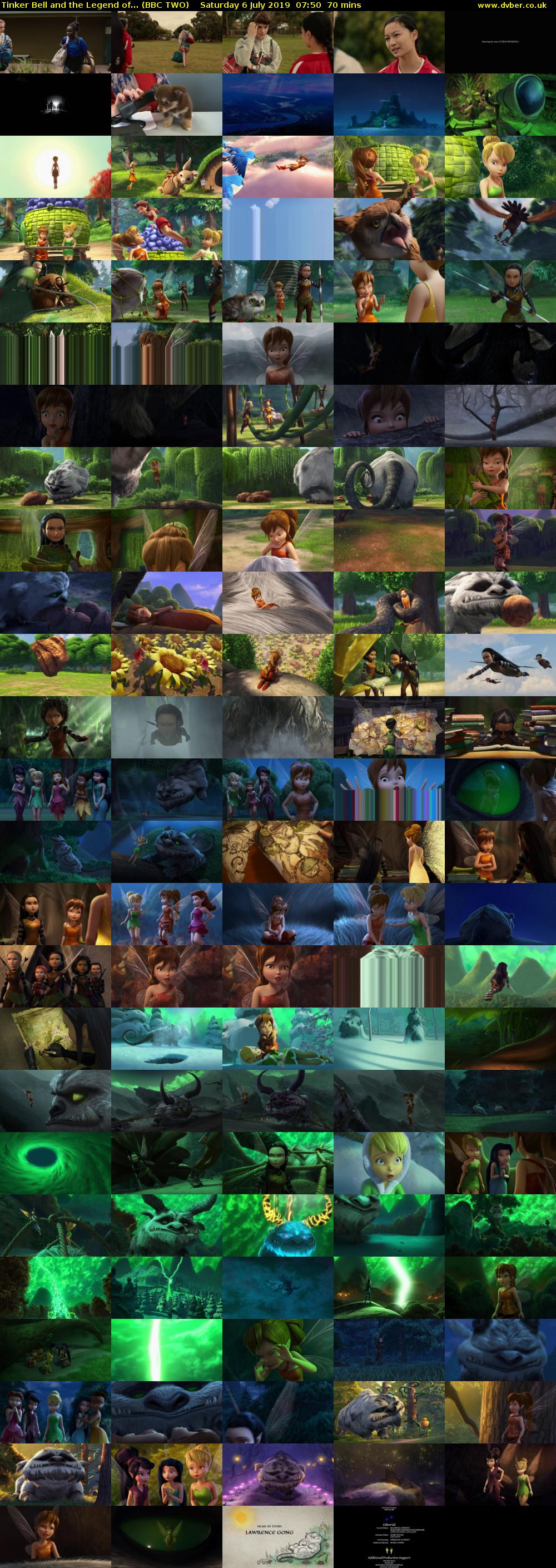Tinker Bell and the Legend of... (BBC TWO) Saturday 6 July 2019 07:50 - 09:00