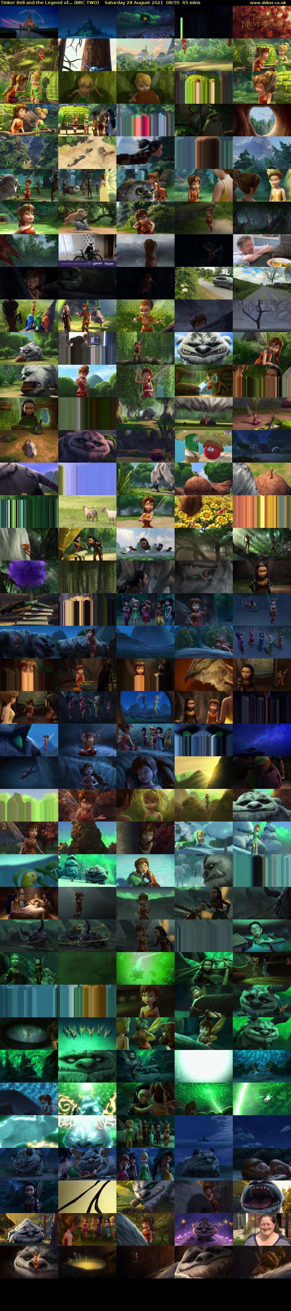 Tinker Bell and the Legend of... (BBC TWO) Saturday 28 August 2021 08:55 - 10:00