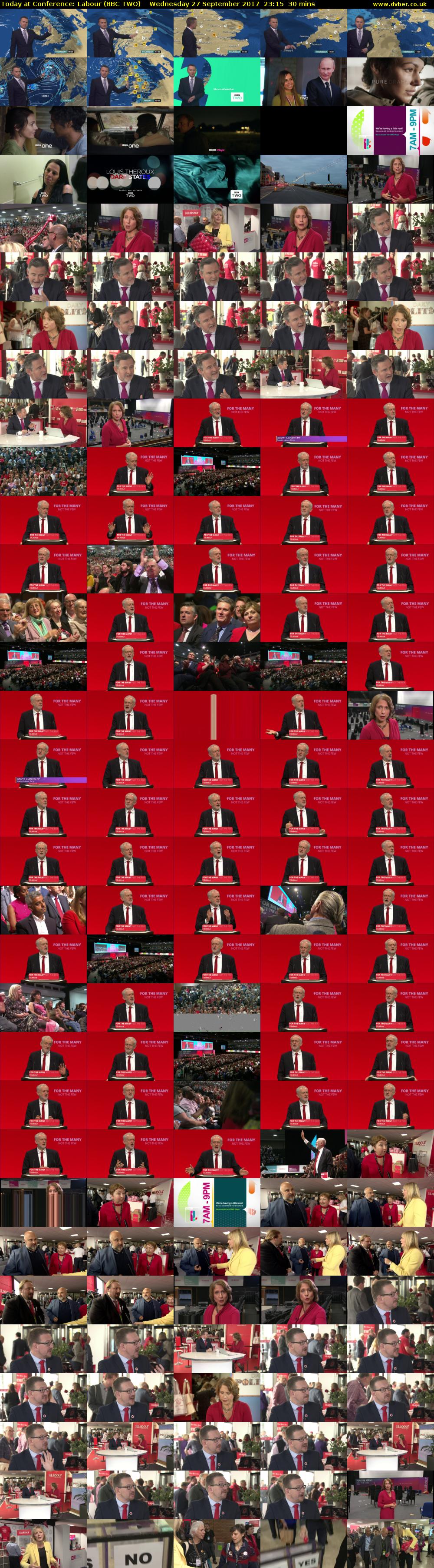 Today at Conference: Labour (BBC TWO) Wednesday 27 September 2017 23:15 - 23:45