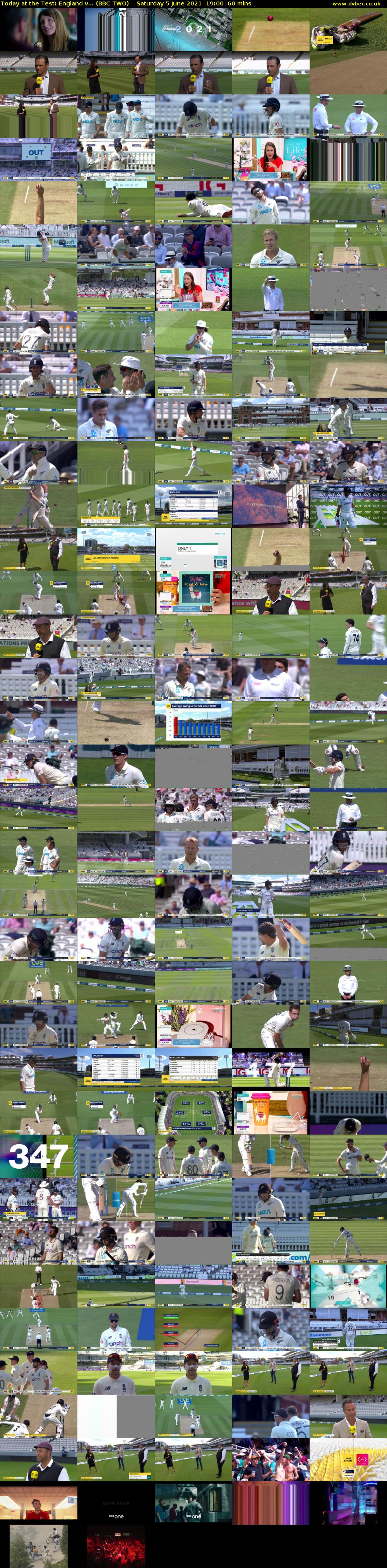 Today at the Test: England v... (BBC TWO) Saturday 5 June 2021 19:00 - 20:00