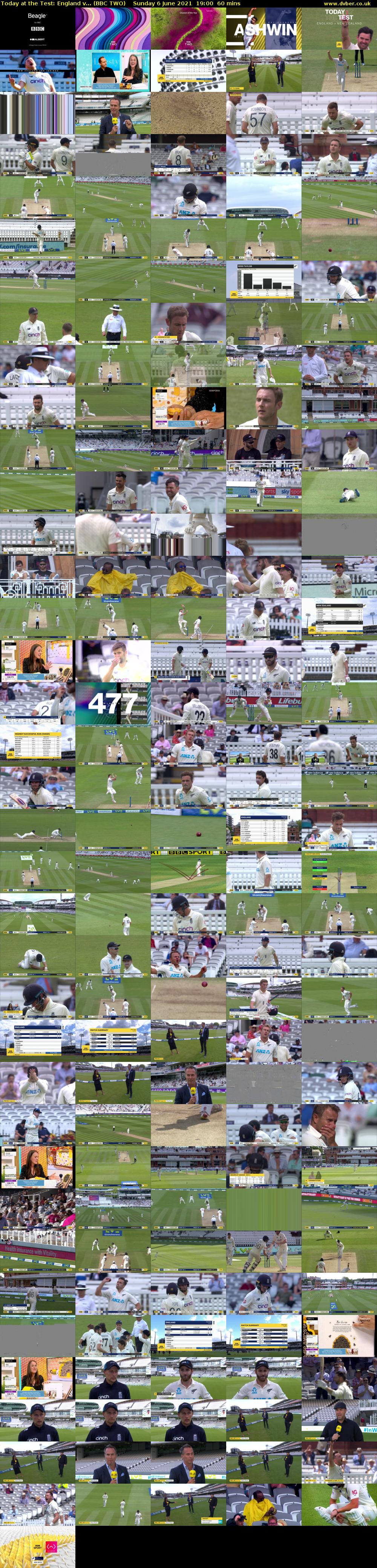 Today at the Test: England v... (BBC TWO) Sunday 6 June 2021 19:00 - 20:00