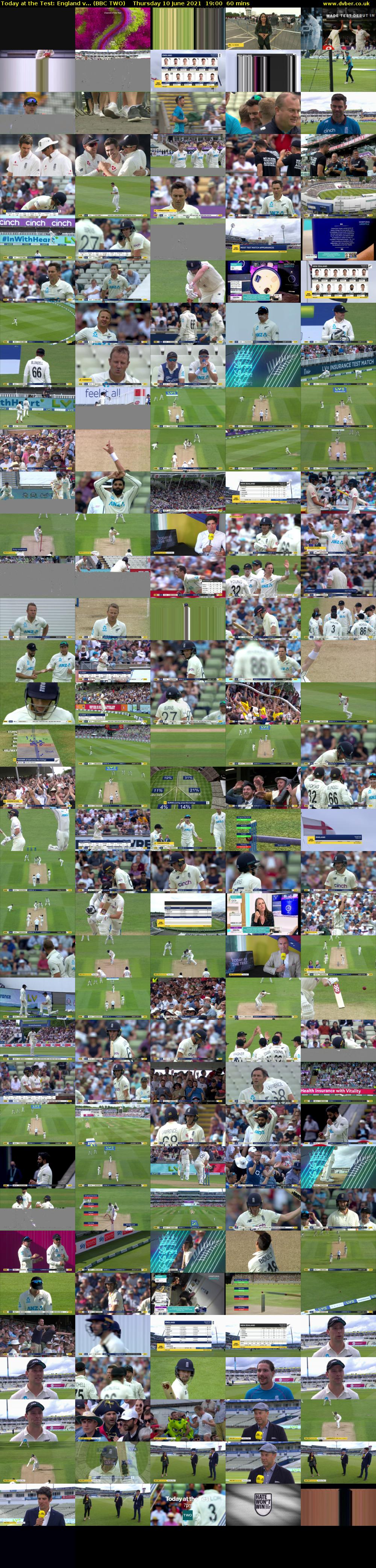 Today at the Test: England v... (BBC TWO) Thursday 10 June 2021 19:00 - 20:00
