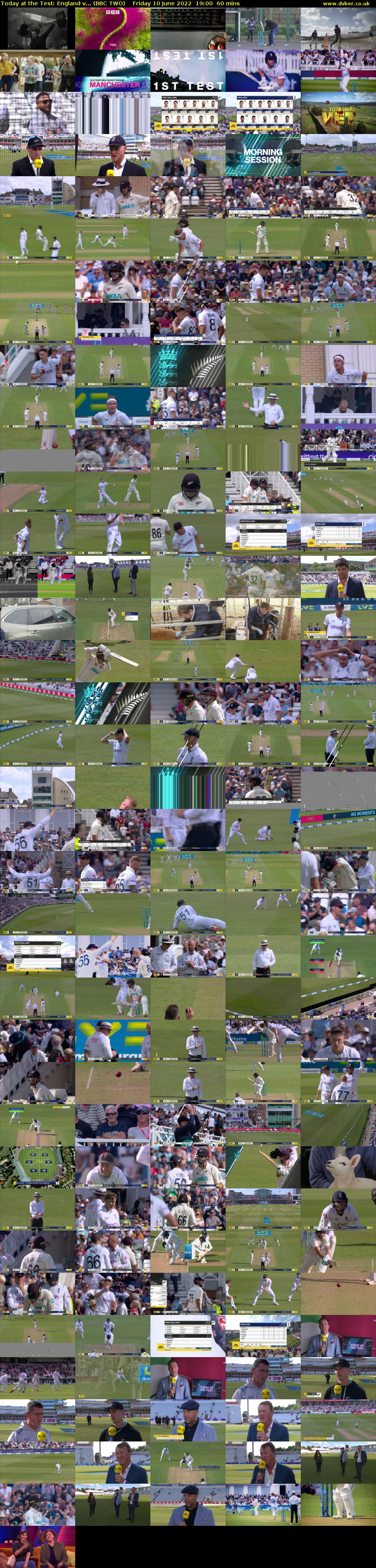 Today at the Test: England v... (BBC TWO) Friday 10 June 2022 19:00 - 20:00