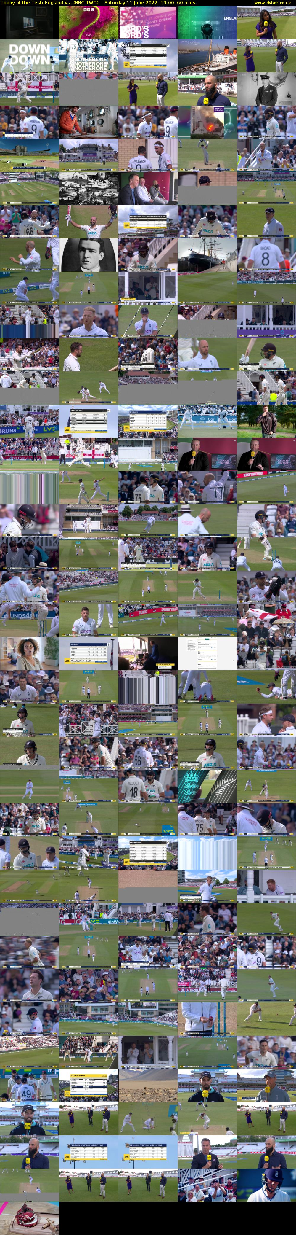 Today at the Test: England v... (BBC TWO) Saturday 11 June 2022 19:00 - 20:00