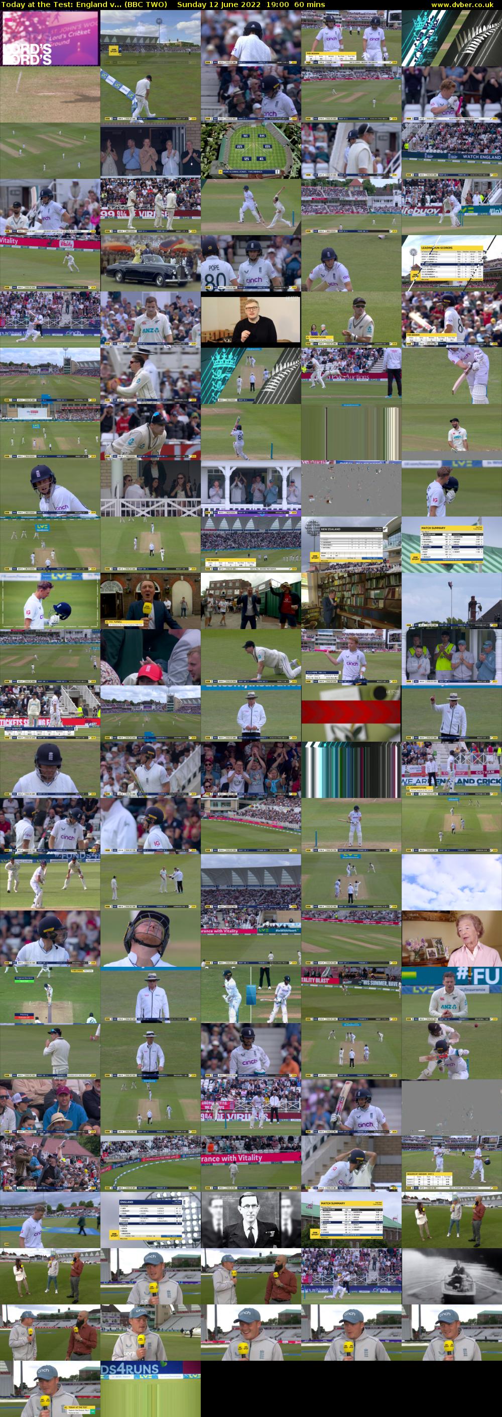 Today at the Test: England v... (BBC TWO) Sunday 12 June 2022 19:00 - 20:00